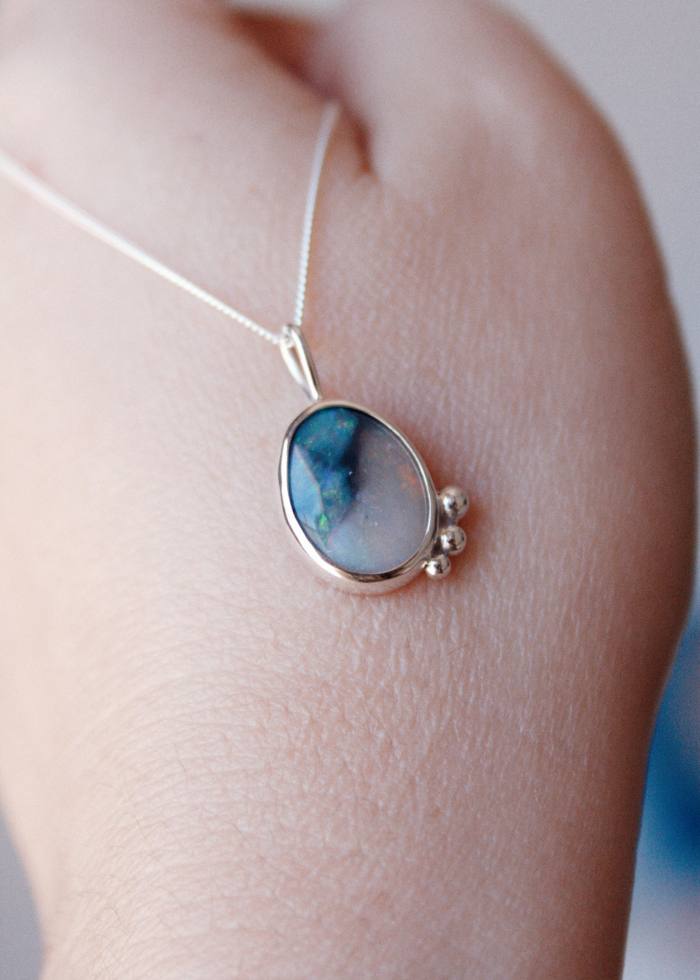 Colgante Blanco y negro