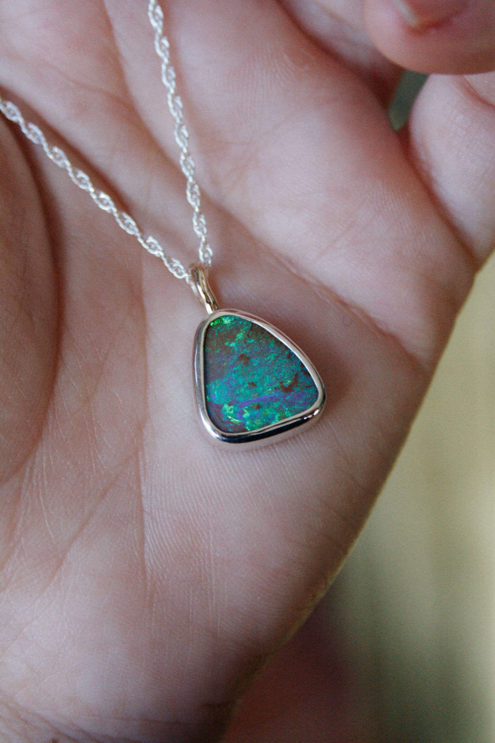 Colgante Ópalo boulder - Imagen 2