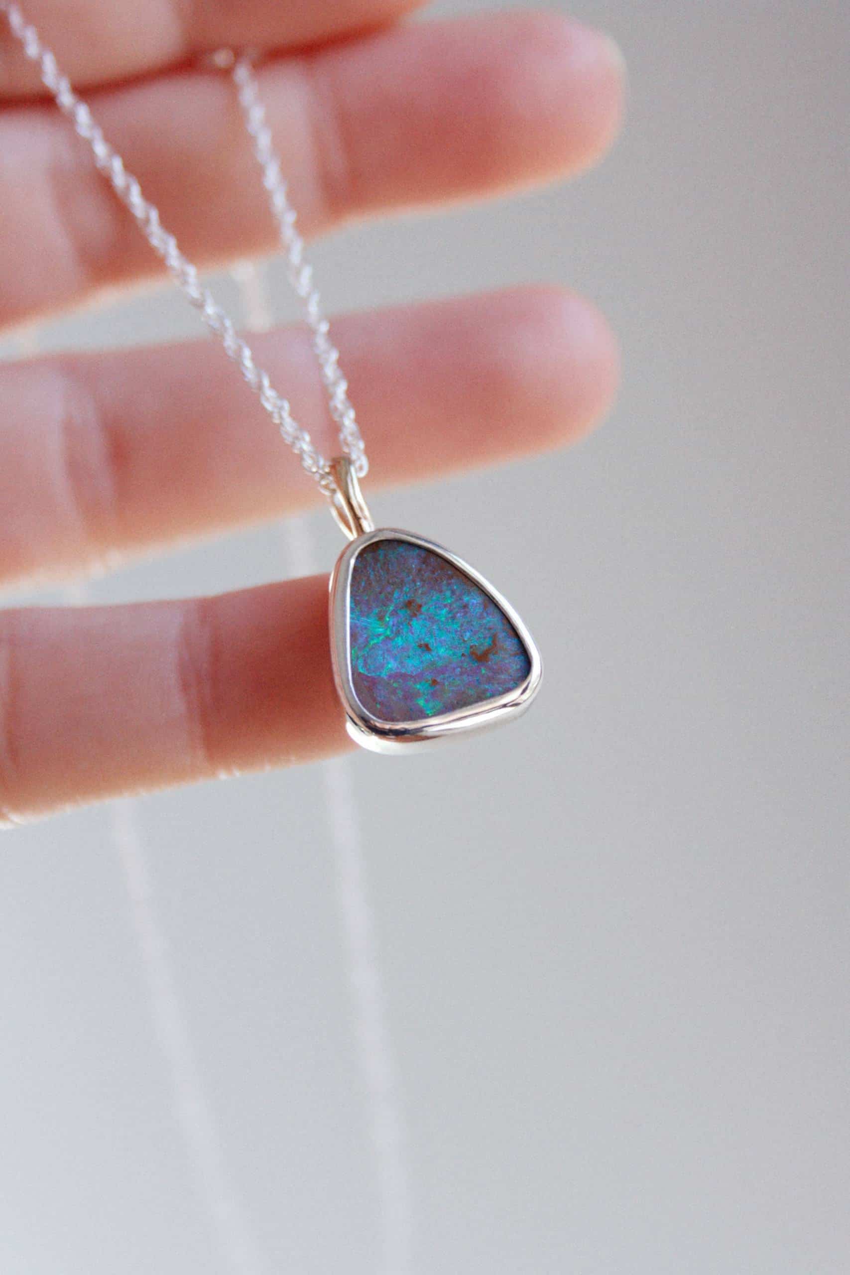 Colgante Ópalo boulder - Imagen 3